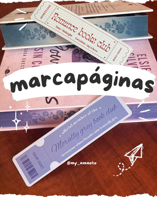 Marcapáginas Book Lovers Club
